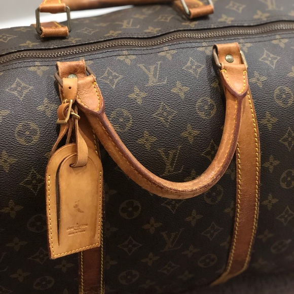 Vintage Authentic Louis Vuitton Kepall 60 Duffel - Picture 6 of 8